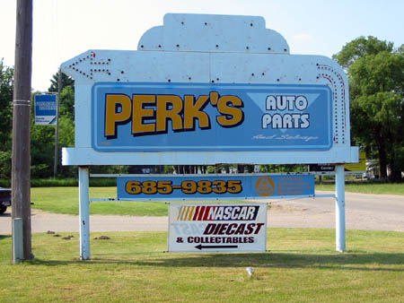 131 Drive-In Theatre - Marquee - Photo From Water Winter Wonderland (newer photo)